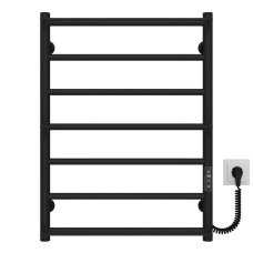 Рушникосушарка електрична Ladder П7 500х700 Deffi Чорний JD03 (C.LK.70.50.7.E.B.R.1)