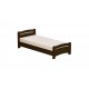Ліжко дерев'яне Estella Венеція 80х200 см Темний горіх Щит Л4 (2301400026)