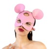 Шкіряна маска зайчика Art of Sex - Mouse Mask, колір Рожевий в інтернет супермаркеті PbayMarket!