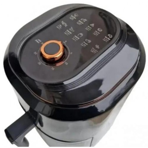 Аерогриль фритюрниця мультипічка Silver Crest 7.5 л 1400 Вт Чорний (hub_agu1on)