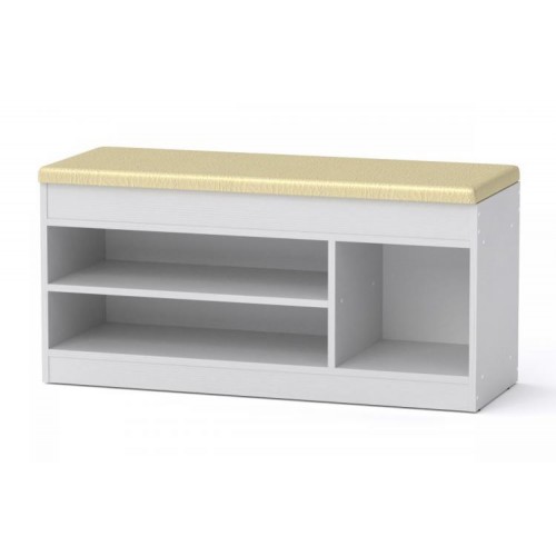 Тумба для взуття Компанит ТО 17 100х37,2х50 см Альба білий Тумба для взуття Компанит ТО 17 100х37,2х50 см Альба білий