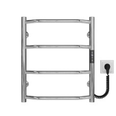 Рушникосушарка електрична Трапеція П4 400х500 Deffi Хром JD03 (C.TR.50.40.4.E.C.R.1)