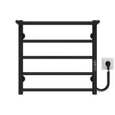 Рушникосушарка електрична Терма П5 500х500 Deffi Чорний JD03 (C.TE.50.50.5.E.B.R.1)