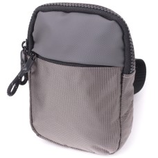 Слінг сумка для подорожей Vintage 22869 11х15,5х2,5 см Сірий