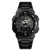 Чоловічий наручний годинник Skmei 1370 Black 1370BKBK (17130-hbr)