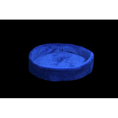Лежак (лежанка) для котів та собак (з хутра) Мур-Мяу №3 Синій Лежак (лежанка) для котів та собак (з хутра) Мур-Мяу №3 Синій