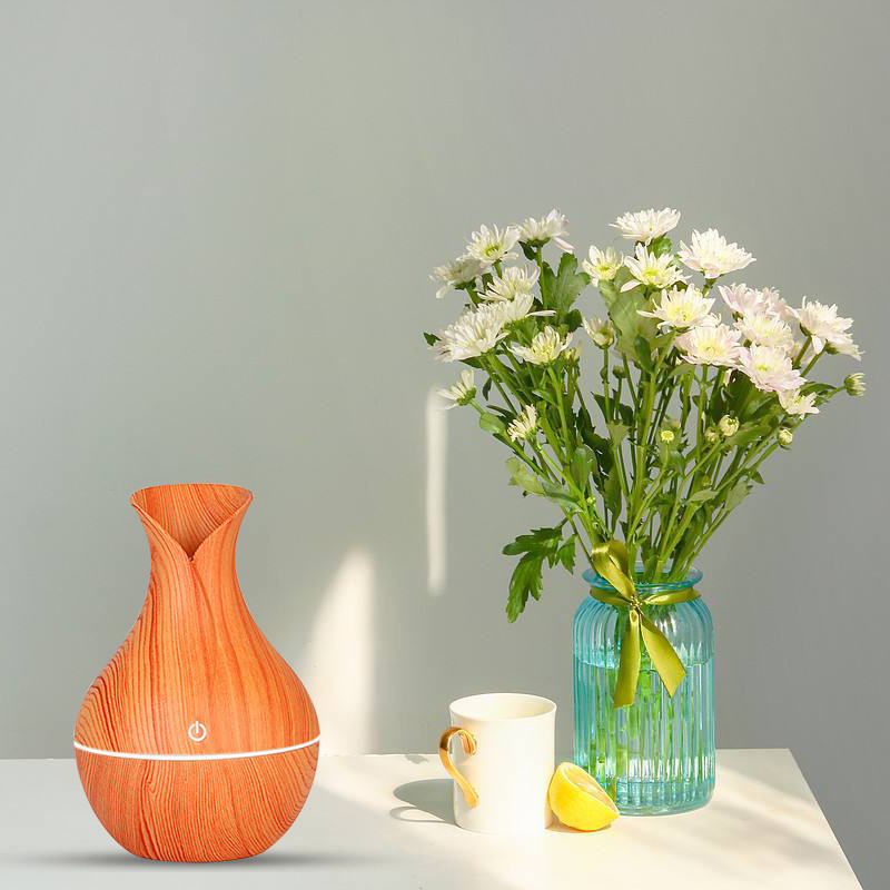 Зволожувач повітря з підсвічуванням RIAS LR053 130 мл світле дерево (3sm_836490100)