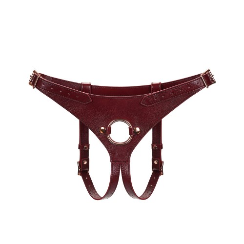 Трусики для страпона Liebe Seele Wine Red Strap on Harness в інтернет супермаркеті PbayMarket!