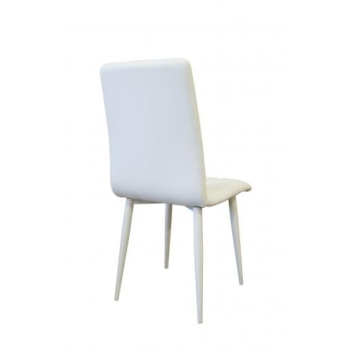 Стілець Max's furniture Мічіган 02 Білий/Білий Стілець Max's furniture Мічіган 02 Білий/Білий