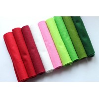 Набір китайського м'якого фетру Pugovichok Пелюстки троянд 9 кольорів для рукоділля та творчості (7157) Набір китайського м'якого фетру Pugovichok Пелюстки троянд 9 кольорів для рукоділля та творчості (7157)