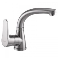 Змішувач для умивальника ZERIX SOP1 146 нержавіюча сталь (ZX2651) Змішувач для умивальника ZERIX SOP1 146 нержавіюча сталь (ZX2651)