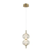 Люстра Italux Lzie Золотий (PND-29038-2-GD)