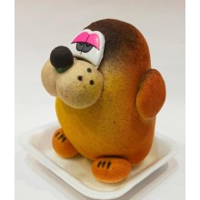 Трав'янчик Насіння країни Собака 11х18х13 см Коричневий (1320084729)