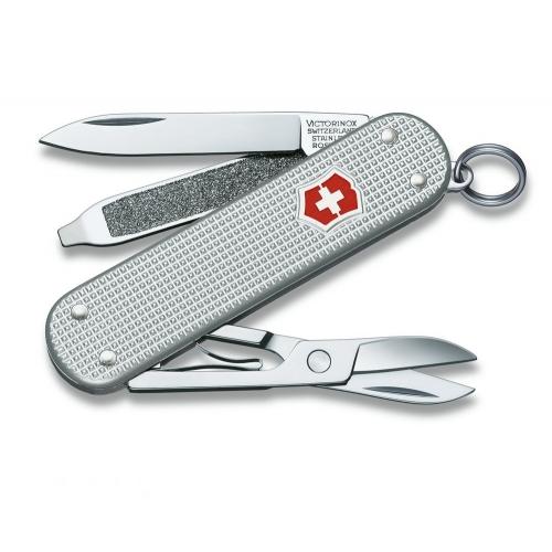 Швейцарський ніж Victorinox Alox Classic 58 мм Сріблястий (0.6221.26) Швейцарський ніж Victorinox Alox Classic 58 мм Сріблястий (0.6221.26)