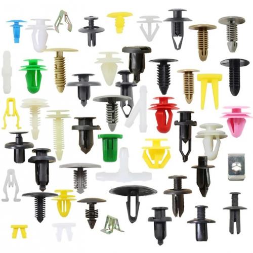 Набір автомобільних кріплень пістонів кліпс MHZ 500 шт. Multicolor Набір автомобільних кріплень пістонів кліпс MHZ 500 шт. Multicolor