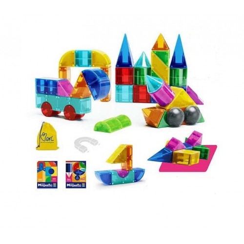 Конструктор магнітний Yufeng 42 елементи Multicolor (140420)