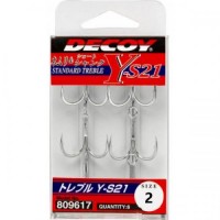 Трійник Decoy Y-S21 02 6 шт/уп (1013-1562.01.07) Трійник Decoy Y-S21 02 6 шт/уп (1013-1562.01.07)