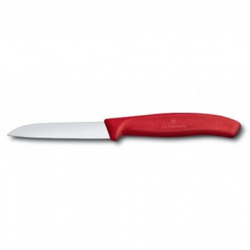 Кухонний ніж Victorinox SwissClassic для чищення 80 мм Червоний (6.7401) Кухонний ніж Victorinox SwissClassic для чищення 80 мм Червоний (6.7401)