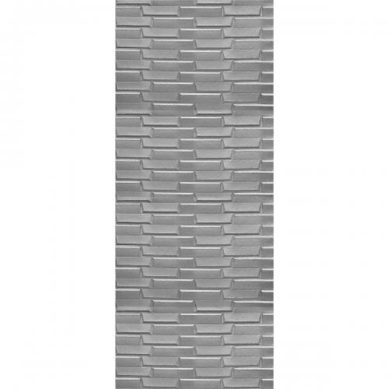 Самоклеюча декоративна 3D панель сіра кладка в рулоні 19.6 м 3D Loft 19600x700x5мм