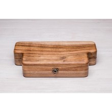 Органайзер на 7 секцій для зберігання наручних годинників ecoWalnut 7х35х18 см