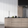 Декоративна стінова рейка Sticker Wall 160*23*3000мм (D) SW-00001533 Біла