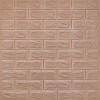 Самоклеюча стінова панель Sticker Wall 3D 700х770х7мм цегла кава з молоком (D) SW-00001800