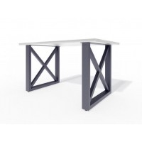 Обідній стіл у стилі Loft NS-1273 780x1600x700 мм Серый Обідній стіл у стилі Loft NS-1273 780x1600x700 мм Серый