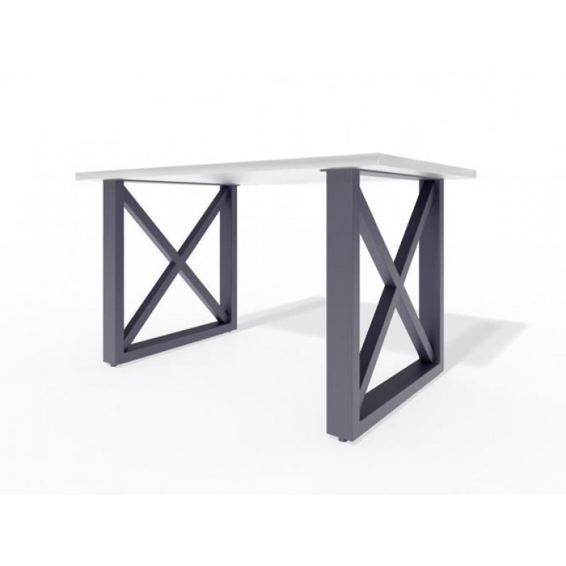 Обідній стіл у стилі Loft NS-1273 780x1600x700 мм Серый