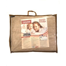 Електричне двоспальне простирадло YASAM 120х160 см Коричневий (YM2301-02)