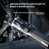 Ліхтар Solve LED 800 Лм Type-C USB KT6008007