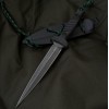 Ніж кортик Gorillas BBQ Шторм сталь 50х14мф KN119 Чорний (5247)