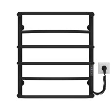 Рушникосушарка електрична Аквамікс П6 500х600 Deffi Чорний JD03 (C.AM.60.50.6.E.B.R.1)