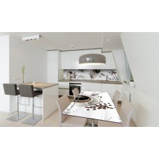 Наклейка вінілова на стіл Zatarga «Кава зі спеціями» 600х1200 мм Z180641st