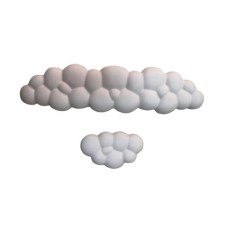 Підставка під зап'ястя для миші клавіатури Joy 43х11 см Білий