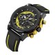 Годинник Megir Black Yellow Black MG2051 (MN2051G-BK-1-N13)