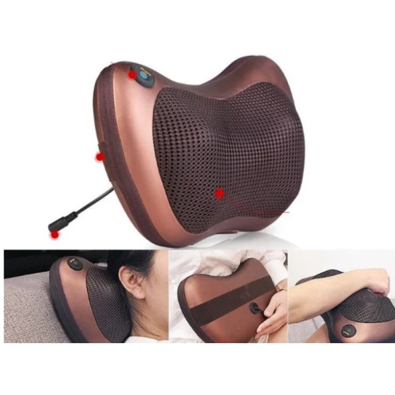 Роликовий масажер VigohA для спини та шиї Massage pillow