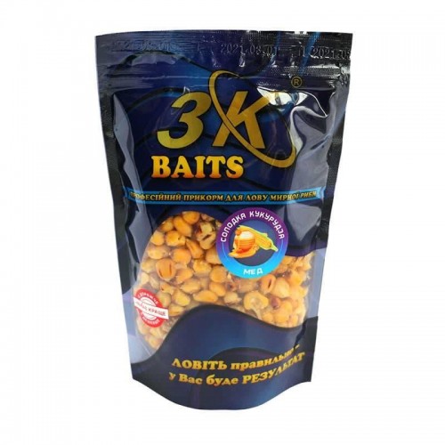 Солодка кукурудза 3K BAITS мед 0.4 кг 3k01502 в інтернет супермаркеті PbayMarket!