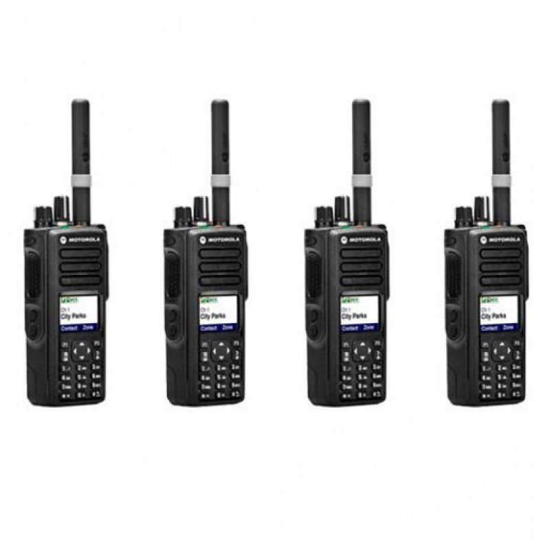 Радіостанція цифрова Motorola MotoTRBO DP4800e VHF AES-256 шифрування 4 штук
