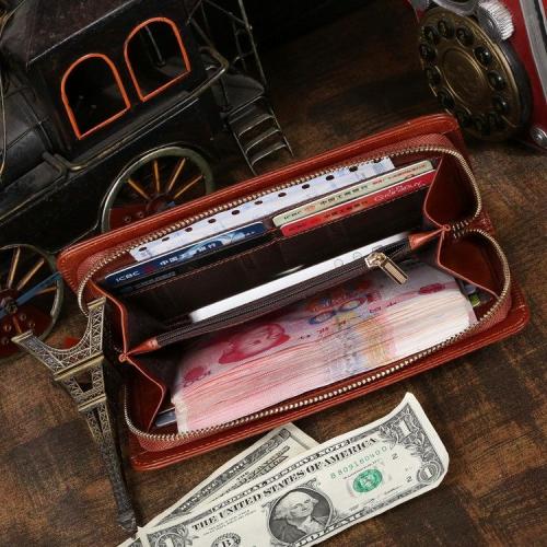 Чоловічий клатч Vintage 14197 шкіряний Коричневий, Коричневий Чоловічий клатч Vintage 14197 шкіряний Коричневий, Коричневий
