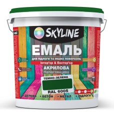 Емаль для підлоги Skyline Зелений RAL 6005 10 л