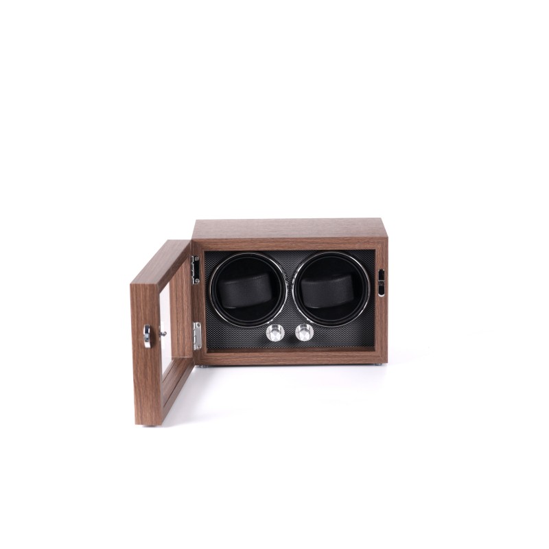 Скринька Salvadore для підзаводу 2 годинників X/2BR 2x2 Коричневий