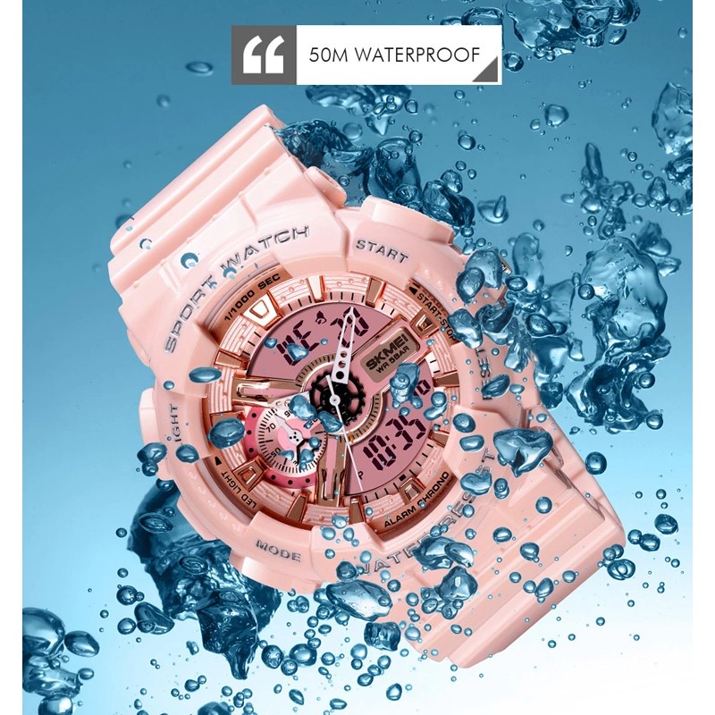 Годинник наручний Skmei 1688 Рожевий