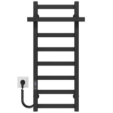 Рушникосушарка електрична Nicolе П8 400х800 Deffi Чорний JD04 (A.NI.80.40.8.E.B.L.2)