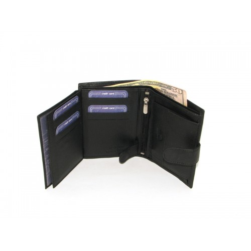 Гаманець чоловічий Paul Rossi (N4L-GTN BLACK) Гаманець чоловічий Paul Rossi (N4L-GTN BLACK)