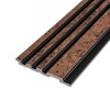 Декоративна стінова рейка Sticker Wall PS 2900x120x11 мм Чорно-коричневий (SW-00002140)