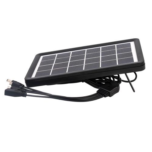 Сонячний зарядний пристрій Easy Power EP-0902 5в1 6V 3W Black (3_02832) Сонячний зарядний пристрій Easy Power EP-0902 5в1 6V 3W Black (3_02832)