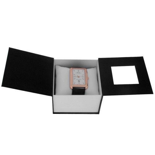 Подарункова коробка для годинника BoX Чорно-біла (IBW028BO) Подарункова коробка для годинника BoX Чорно-біла (IBW028BO)