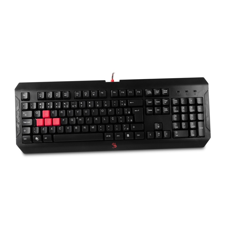 Клавіатура A4Tech Bloody Q100 Black USB