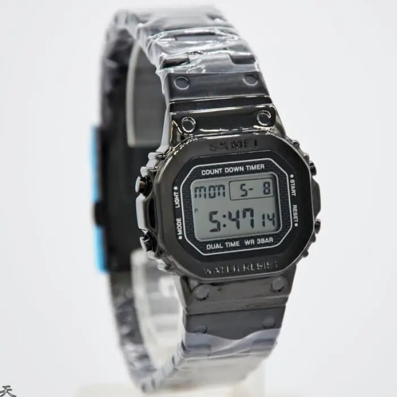 Жіночий спортивний годинник Skmei 1433 Singapore Чорний