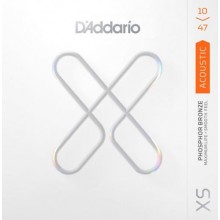 Струни для акустичної гітари D'Addario XSAPB1047 Phosphor Bronze Extra Light Acoustic Guitar Strings 10/47